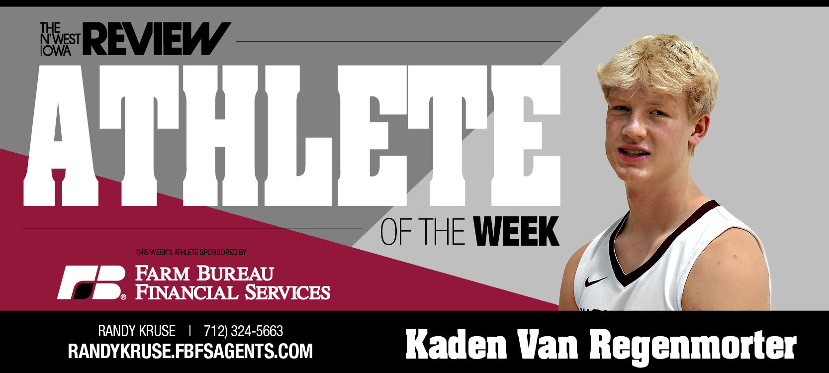 Athlete of the Week: Kaden Van Regenmorter